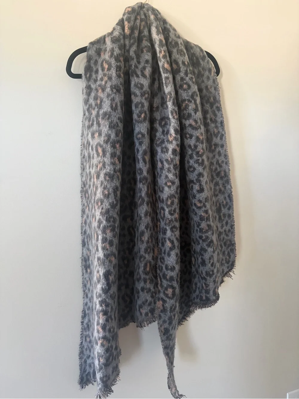 Cozy AE leopard print scarf